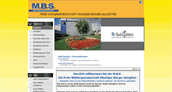 Desktop Screenshot of mbs-salzgitter.de